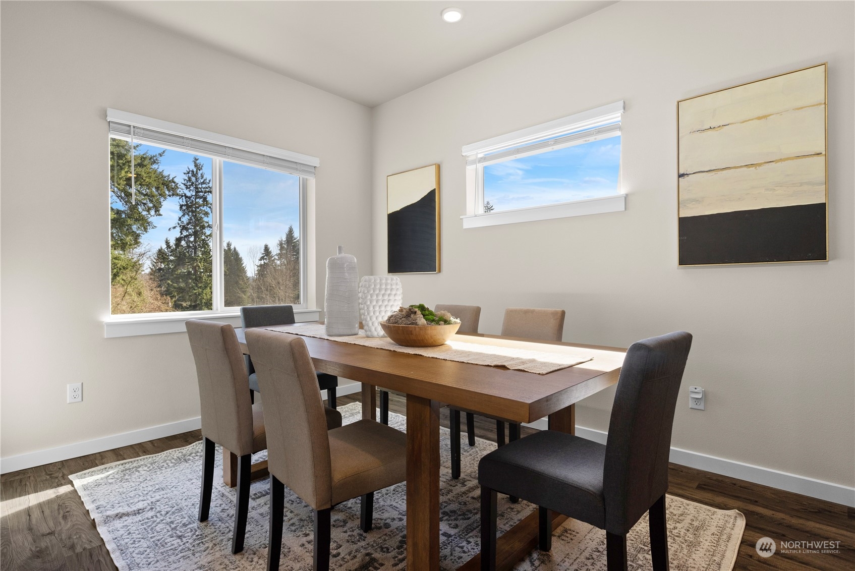 20803 3rd Drive Southeast Bothell, WA 98012 - Photo 13 of 30 a view of a dining room with furniture and wooden floor