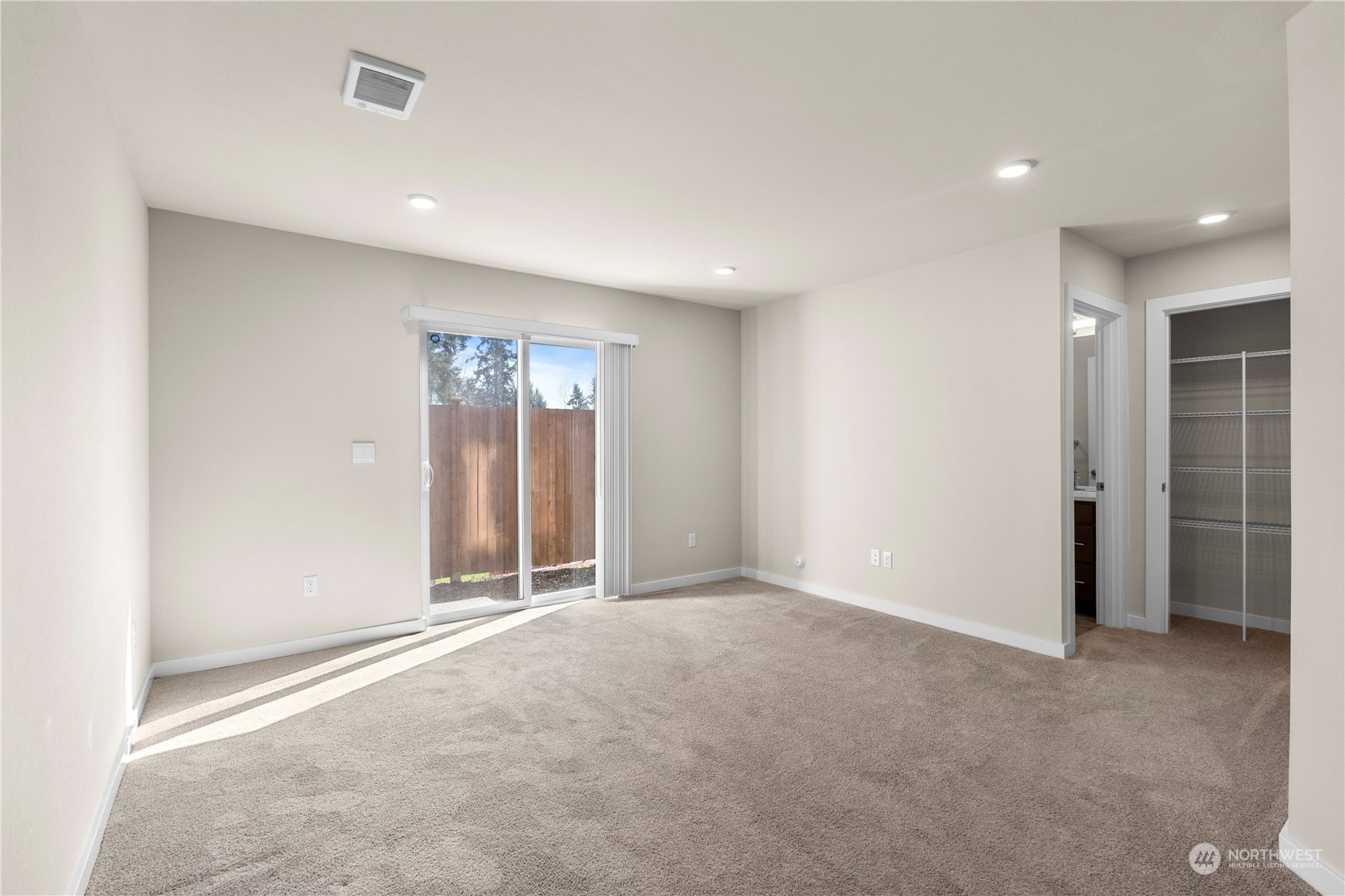 20803 3rd Drive Southeast Bothell, WA 98012 - Photo 17 of 30 an empty room with windows and closet