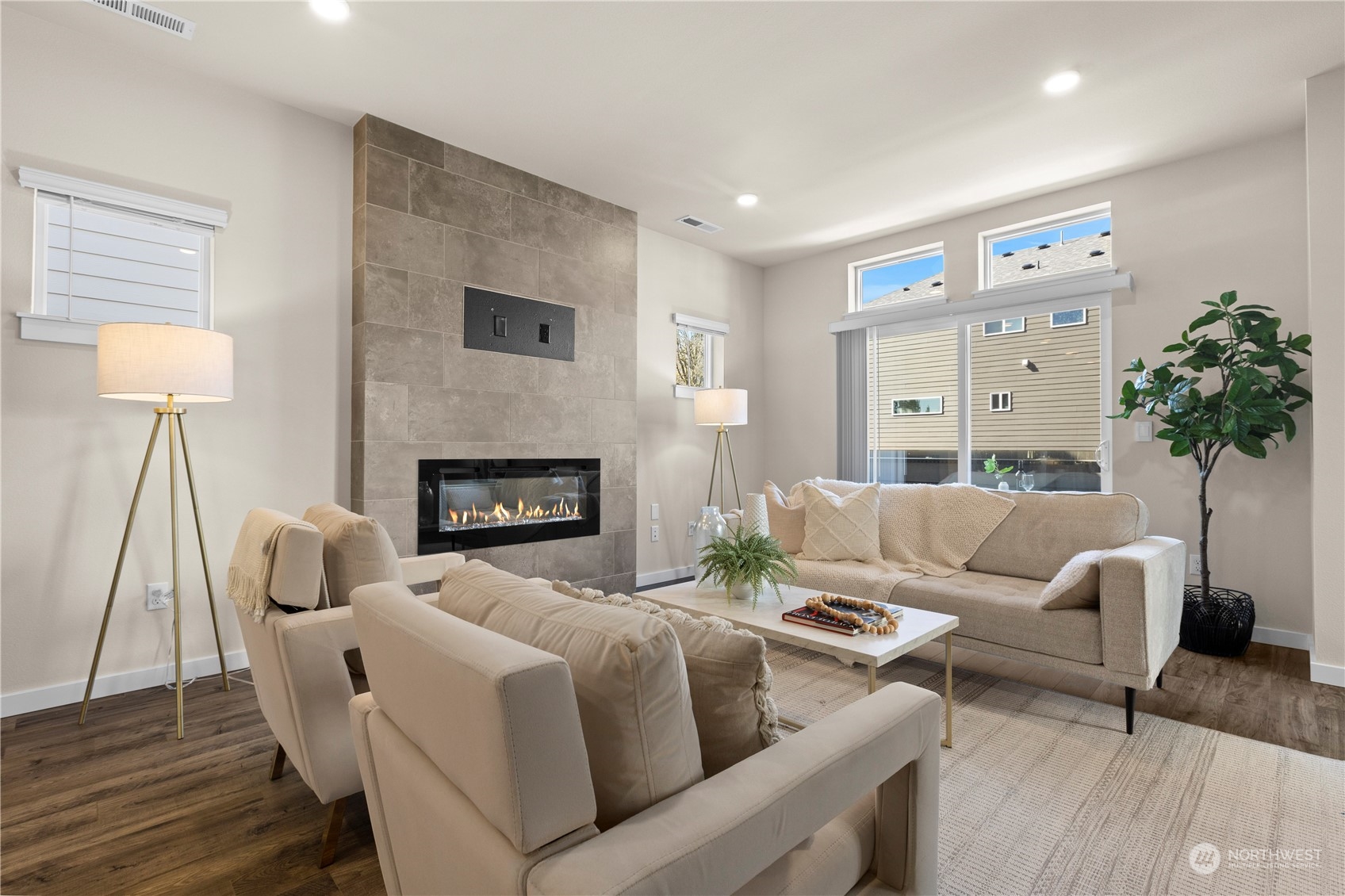 20803 3rd Drive Southeast Bothell, WA 98012 - Photo 10 of 30 a living room with furniture and a potted plant