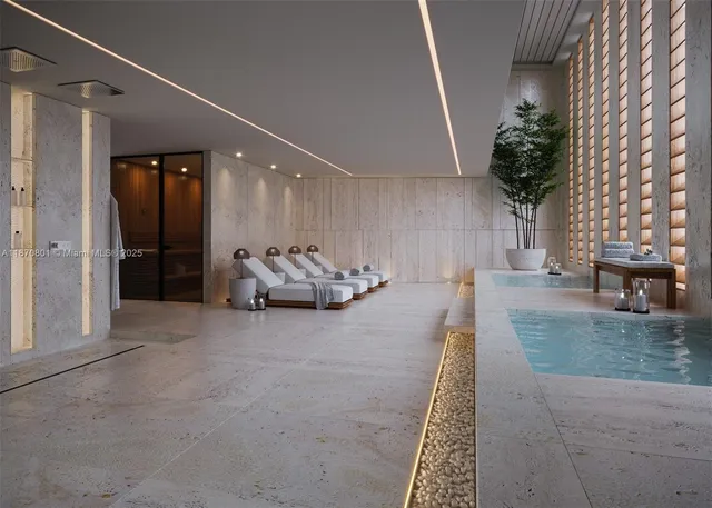 a view of city from balcony