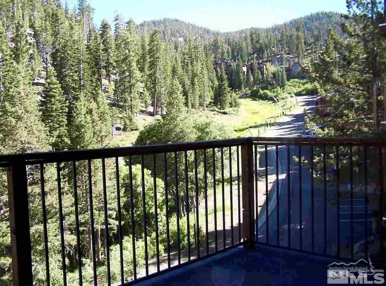 424 Quaking Aspen Lane, Unit B Stateline, NV 89449 - Photo 6 of 30 a view of a balcony with an outdoor space