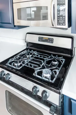a bathroom with a bathtub and a sink