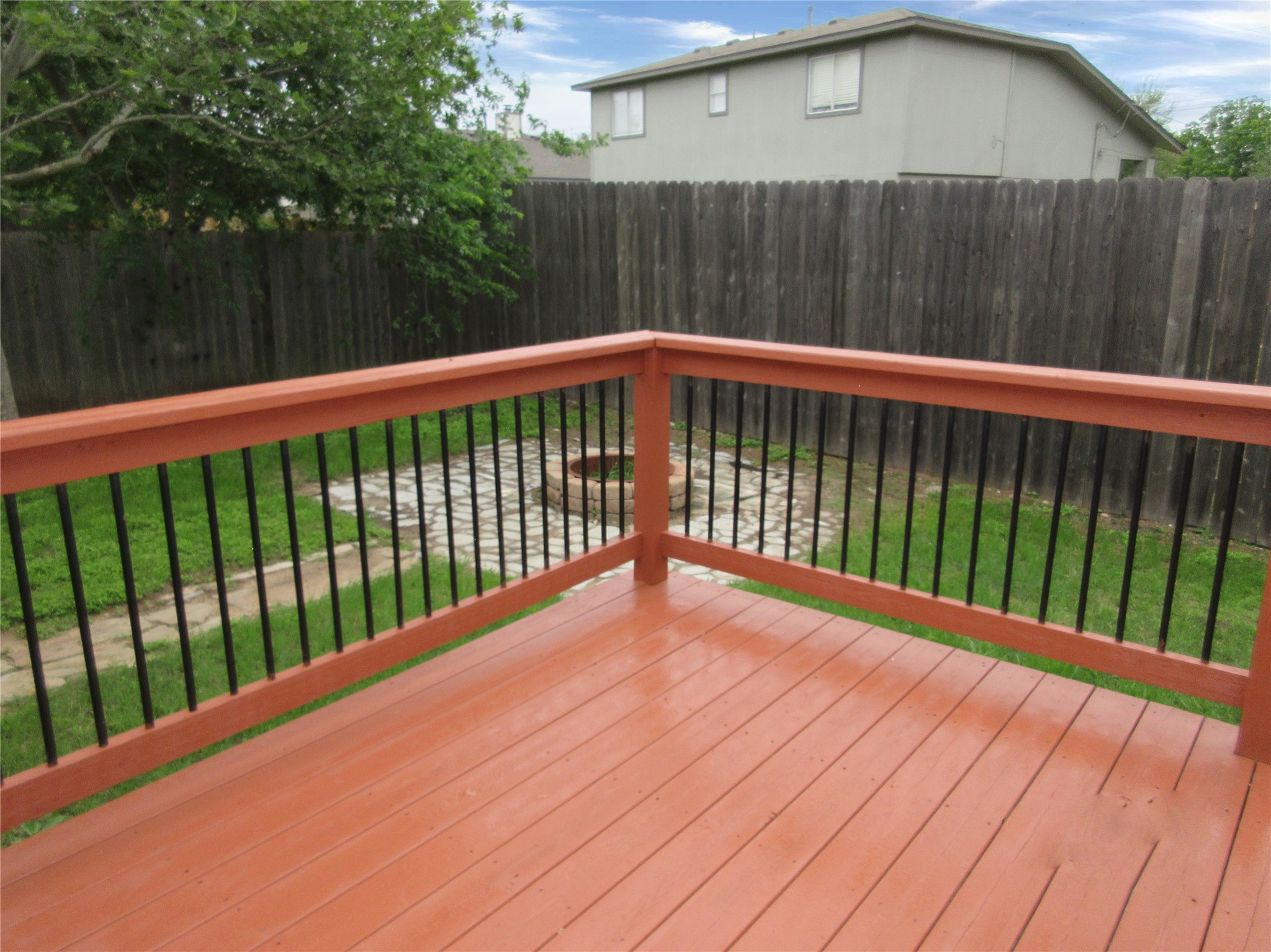 115 Rei Tang Loop Kyle, TX 78640 - Photo 17 of 17 a view of balcony with wooden floor