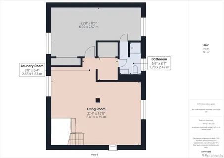 a picture of floor plan