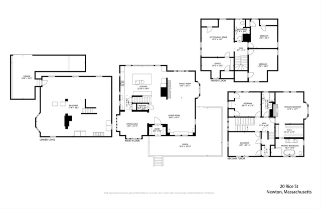 $2,795,000 | 20 Rice Street, Newton, MA 02459