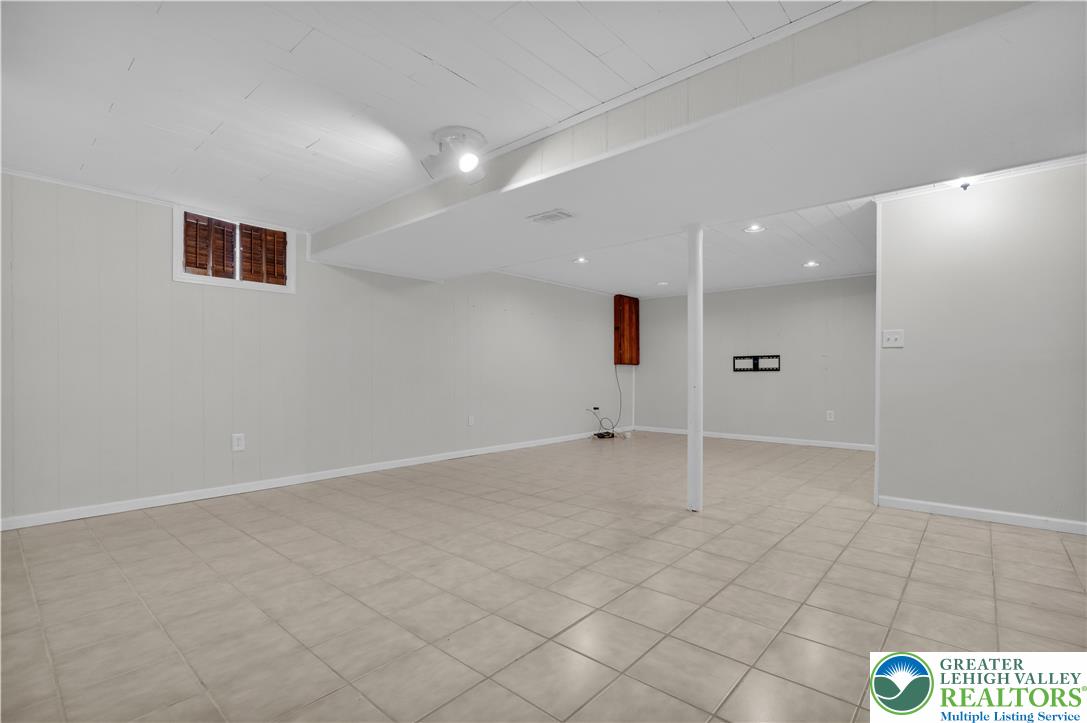 3396 Darien Road Bethlehem, PA 18020 - Photo 36 of 44 A spacious, open basement offers a versatile area for future customization and enjoyment.