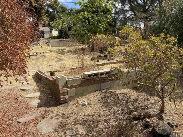 a balcony with wooden floor