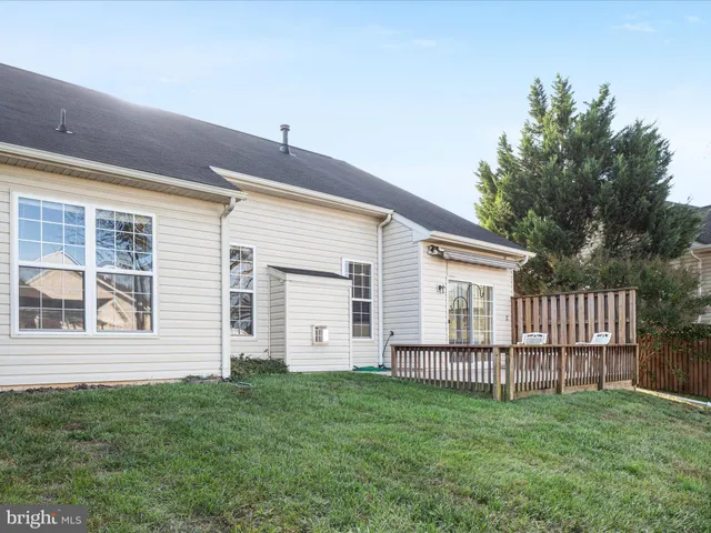 a view of a backyard with a garden
