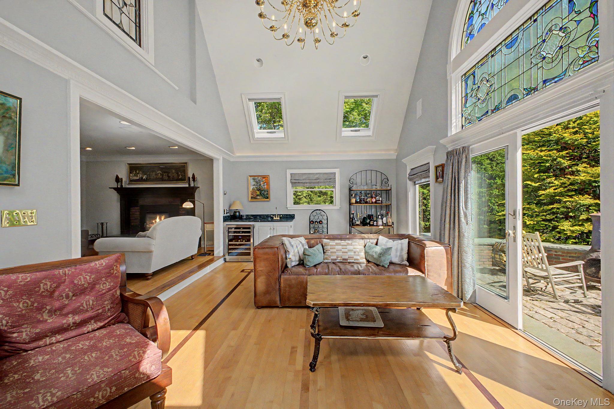 80 Hack Green Road Pound Ridge, NY 10576 - Photo 10 of 50 Great Living room 16 feet height ceiling