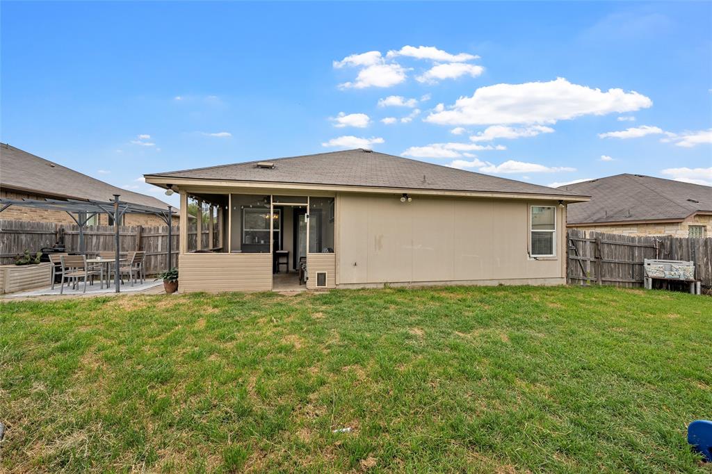 6725 Cold Water Drive Waco, TX 76712 - Photo 15 of 19 a view of a house with backyard porch and sitting area