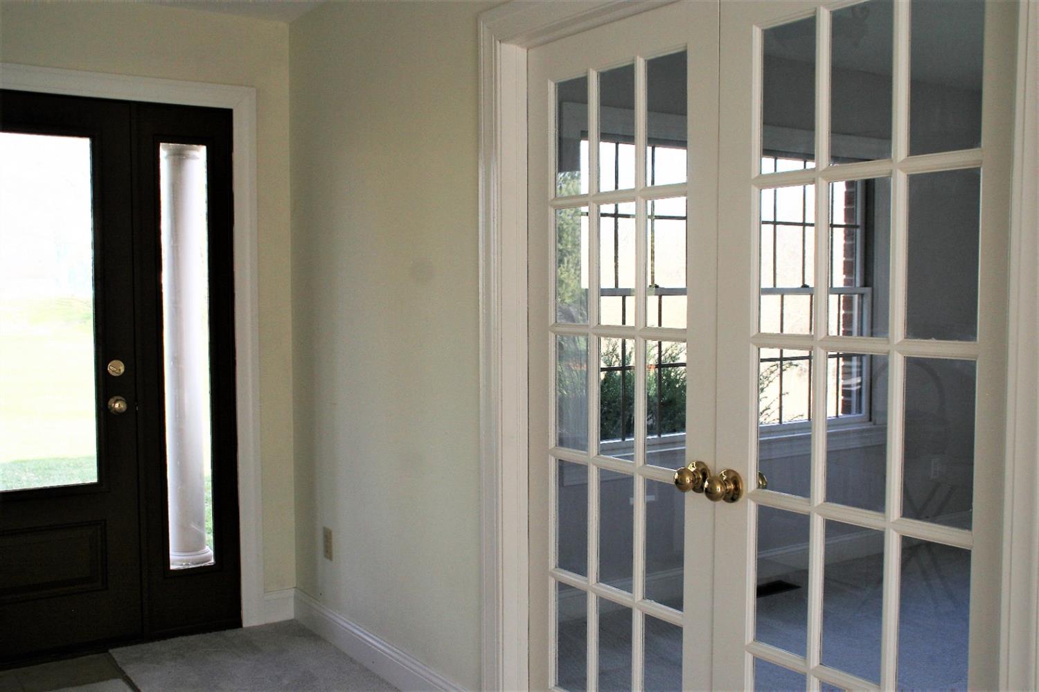 5194 Derenski Road Cedar Grove, IN 47016 - Photo 11 of 44 BR 2 has glass doors to foyer