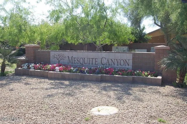 a view of a building with a big yard