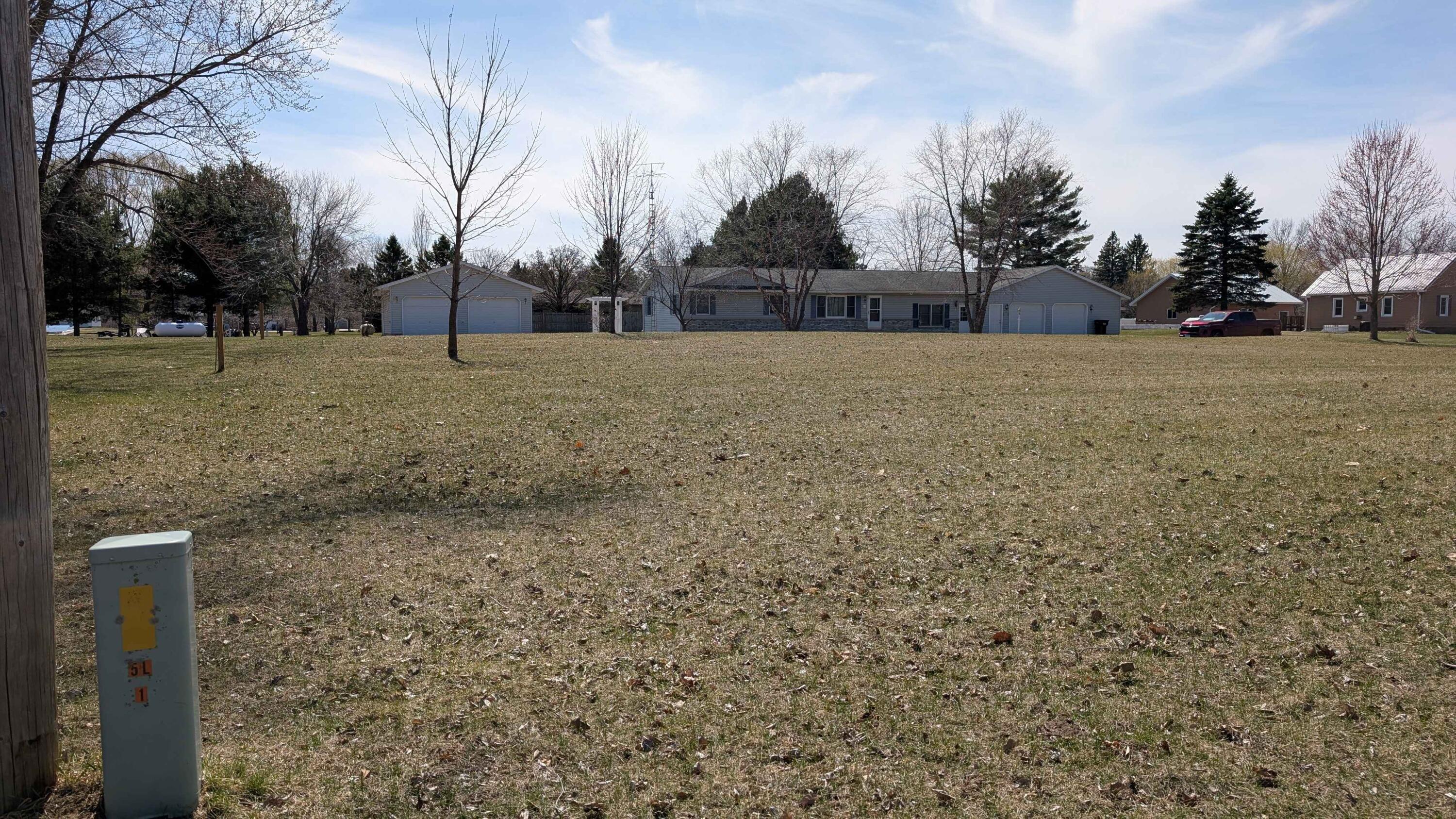 Lot 0 East 4th Street Cochrane, WI 54622 - Photo 6 of 8 Right Lot Line from Back Lot line