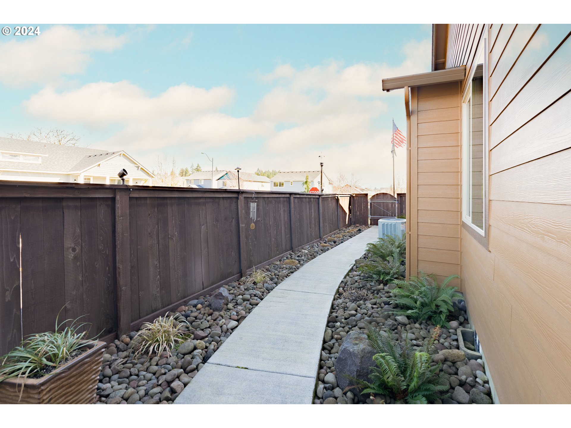 331 North 35th Avenue Ridgefield, WA 98642 - Photo 37 of 39 a view of a backyard of the house