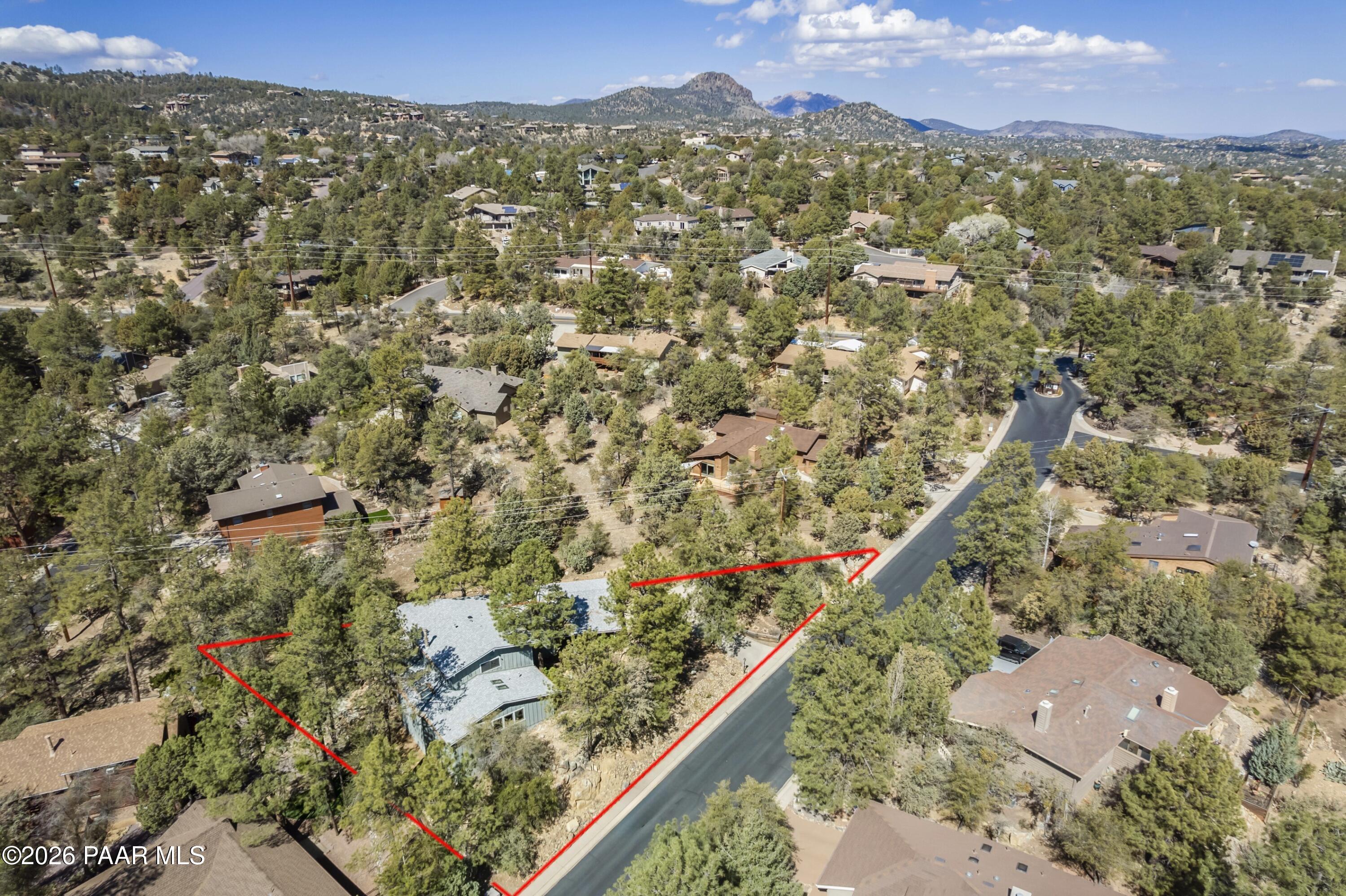 1106 East Timber Ridge Road Prescott, AZ 86303 - Photo 48 of 53 Aerial
