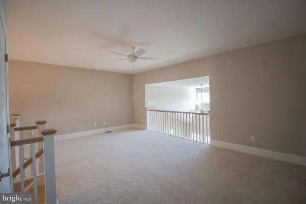 a view of empty room