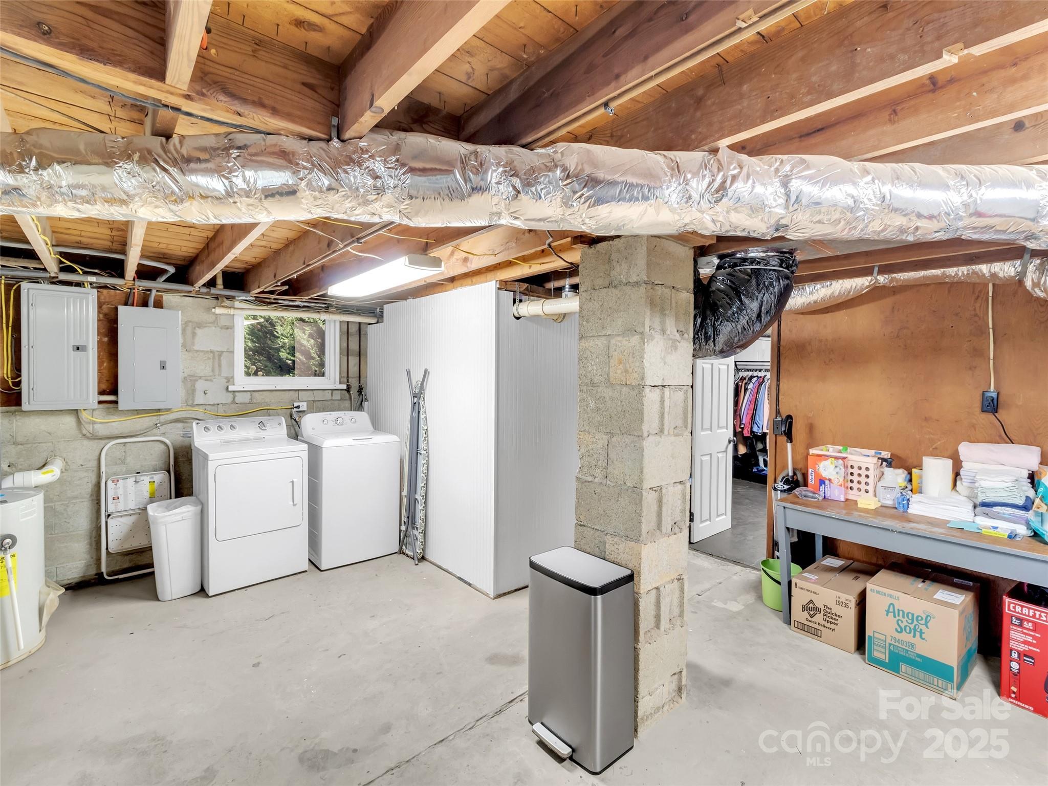 340 Mauney Cove Road Waynesville, NC 28786 - Photo 21 of 35 a view of a storage room