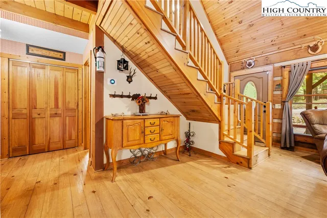 a view of an entryway