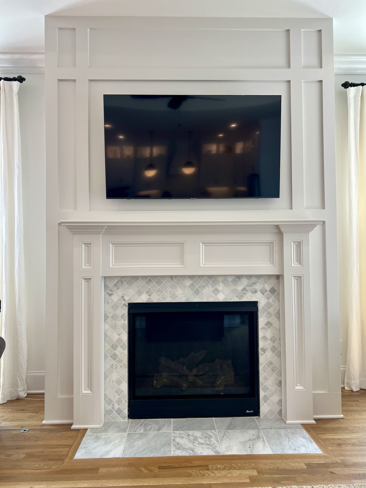 2001 Erwin Street Franklin, TN 37064 - Photo 11 of 30 a living room with a fireplace