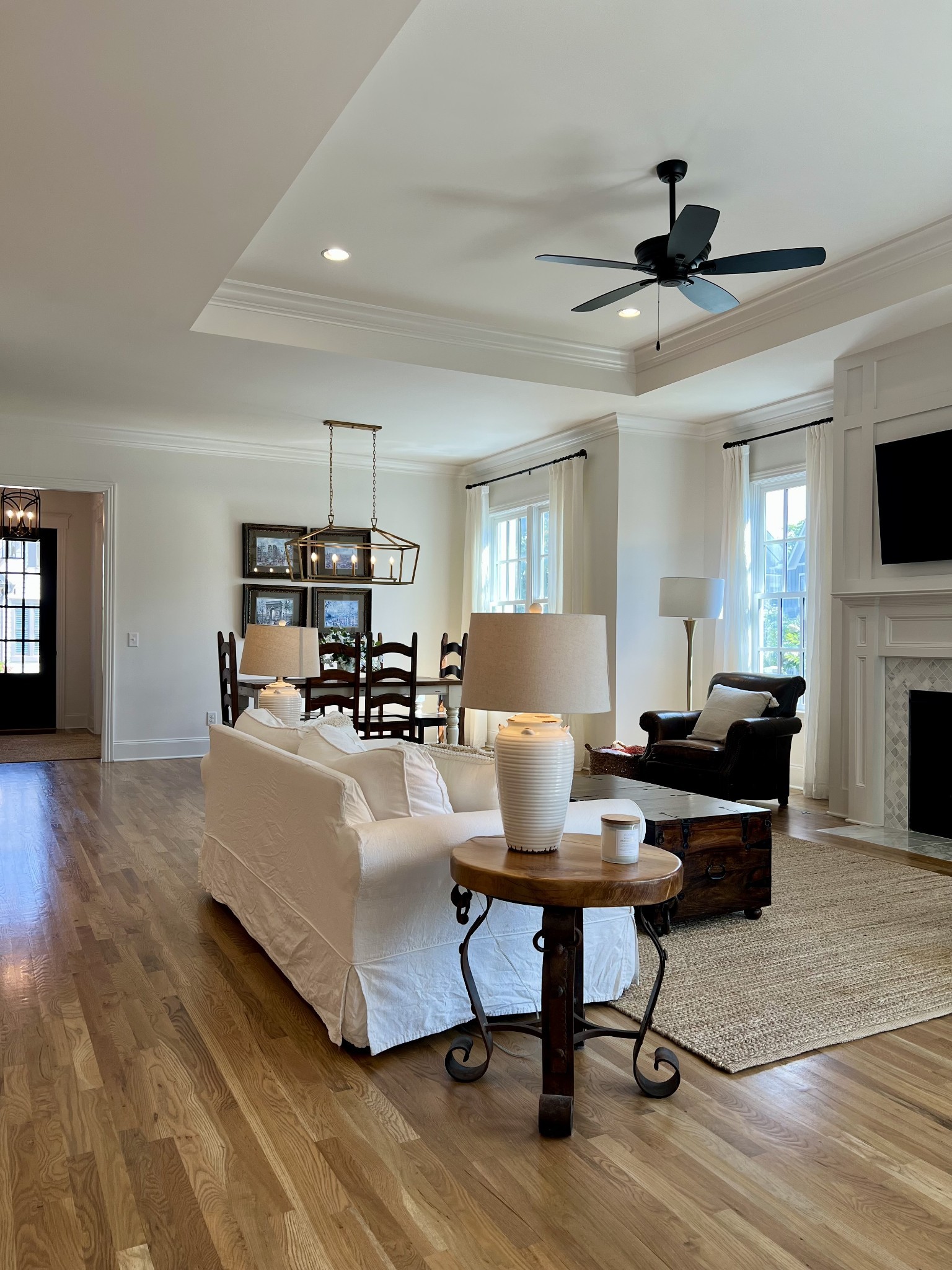 2001 Erwin Street Franklin, TN 37064 - Photo 12 of 30 a living room with furniture and a wooden floor