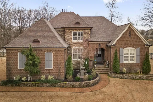 front view of a house