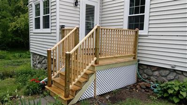 75 Great Road Maynard, MA 01754 - Photo 10 of 11 a view of a balcony with door