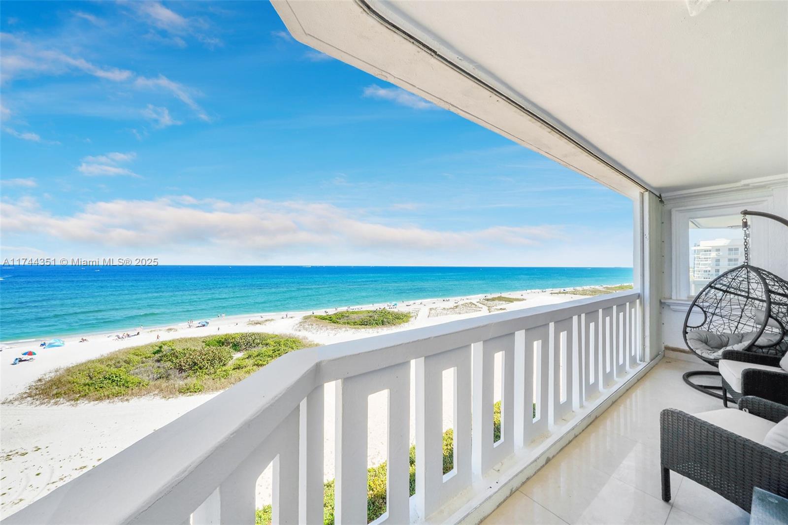 1012 North Ocean Boulevard, Unit 701 Pompano Beach, FL 33062 - Photo 40 of 57 a view of ocean from a balcony