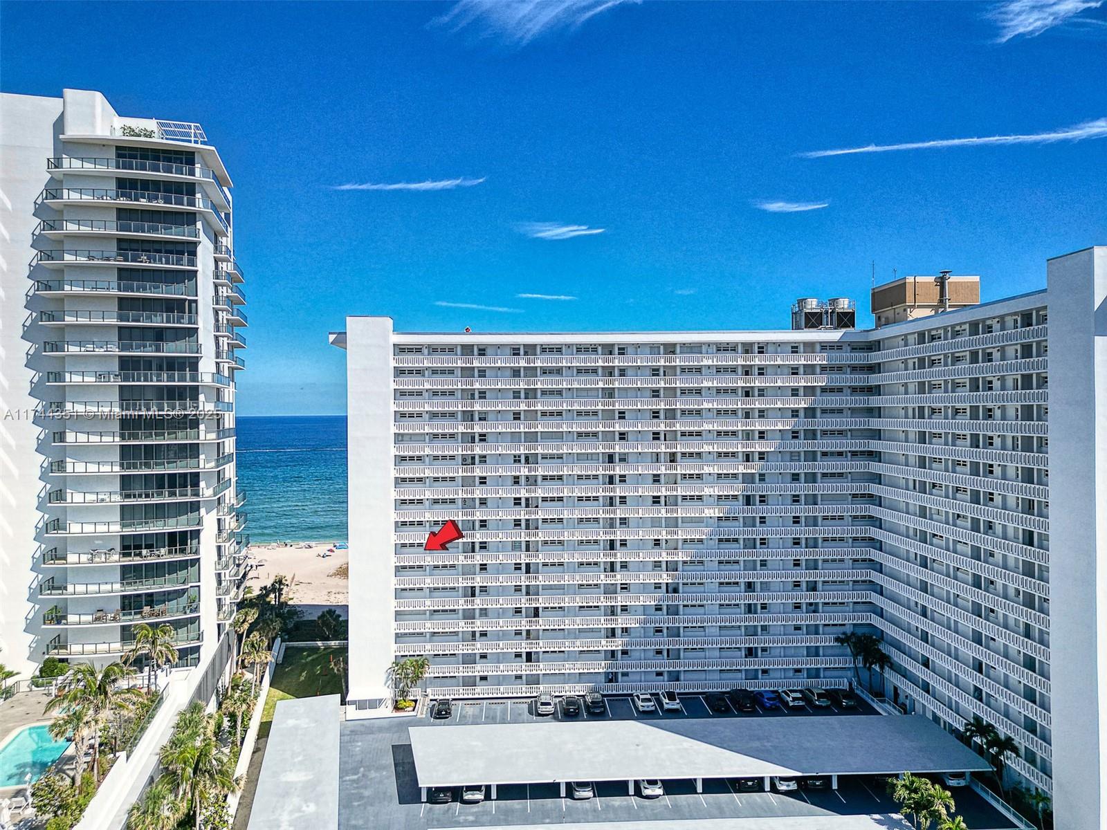 1012 North Ocean Boulevard, Unit 701 Pompano Beach, FL 33062 - Photo 55 of 57 a view of tall buildings