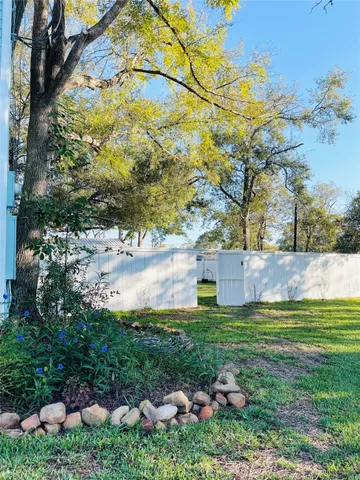 a outdoor space with lots of fruit on the table