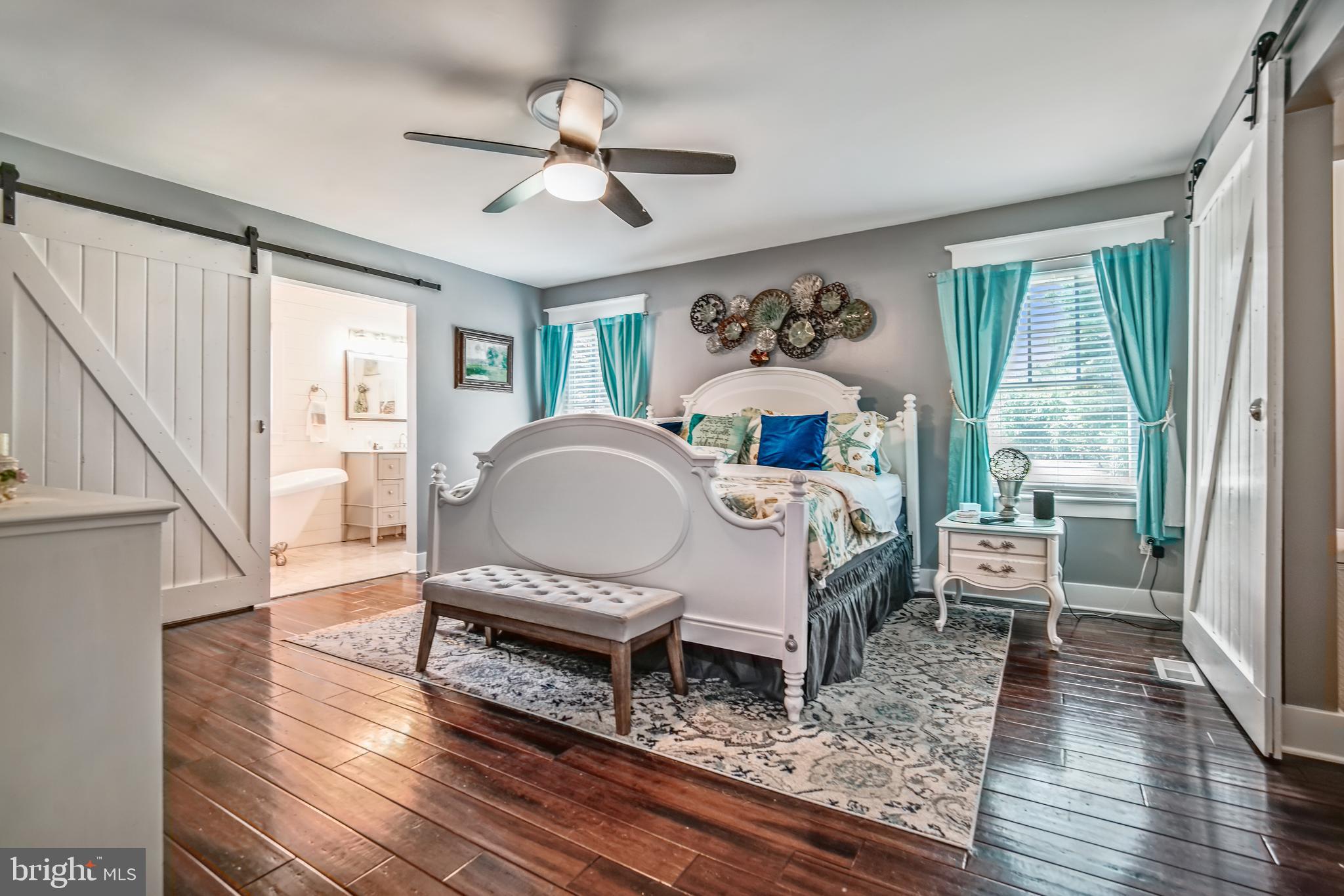 11809 Rivershore Drive Dunkirk, MD 20754 - Photo 20 of 81 Gorgeous Master Suite w/ barn doors to luxury bath