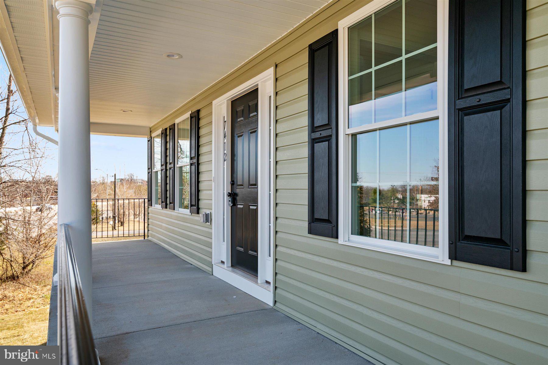 7412 Rossville Boulevard Rosedale, MD 21237 - Photo 5 of 37 a view of front door of the house