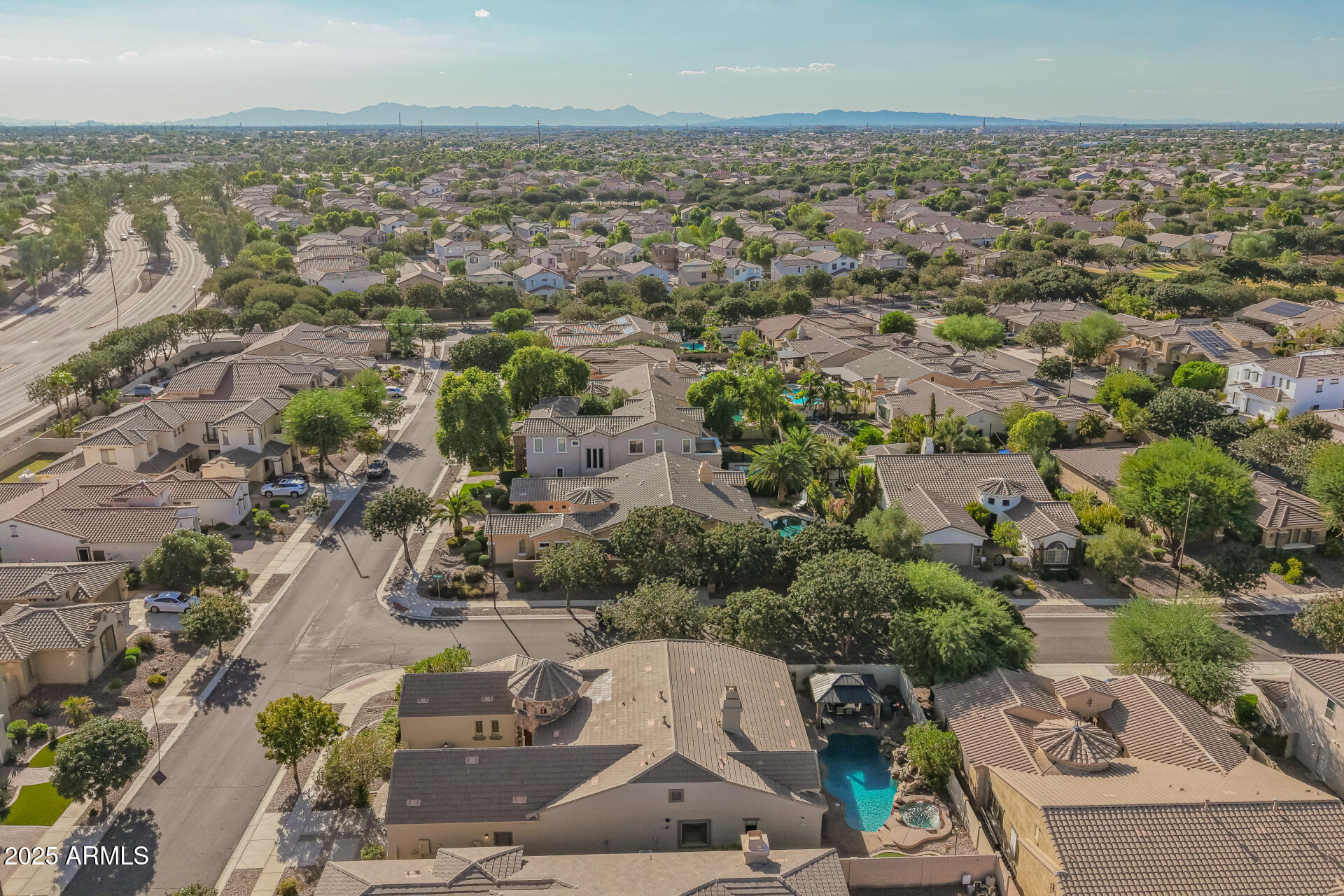 4352 East Santa Fe Court Gilbert, AZ 85297 - Photo 31 of 37 09 - Santa Fe Drone