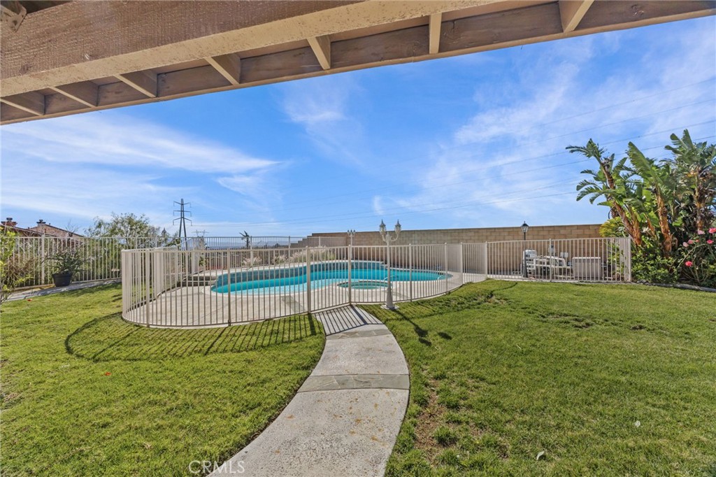 12161 Split Rein Drive Rancho Cucamonga, CA 91739 - Photo 31 of 45 View from Patio to Pool Area