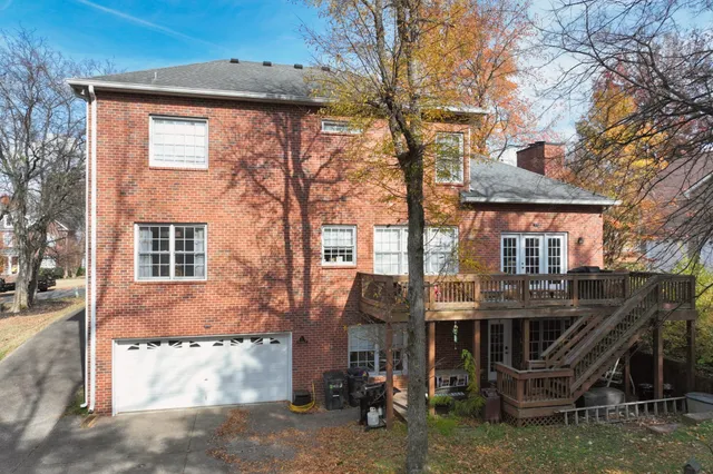 a front view of house with a yard