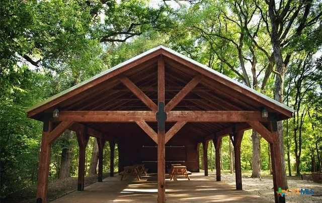 a view of a roof deck