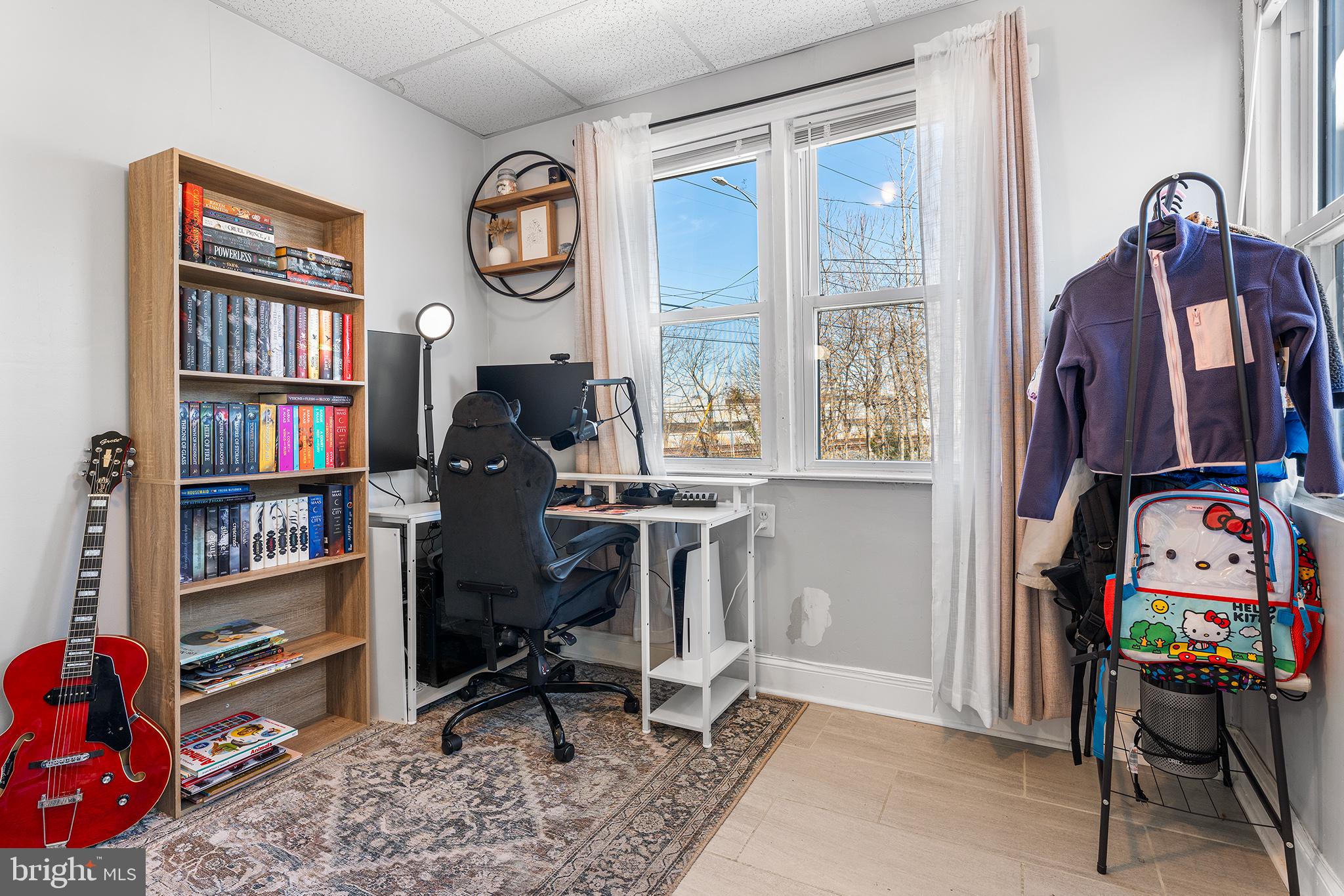 424 Cypress Street Lansdowne, PA 19050 - Photo 19 of 32 a view of a workspace with furniture and a window