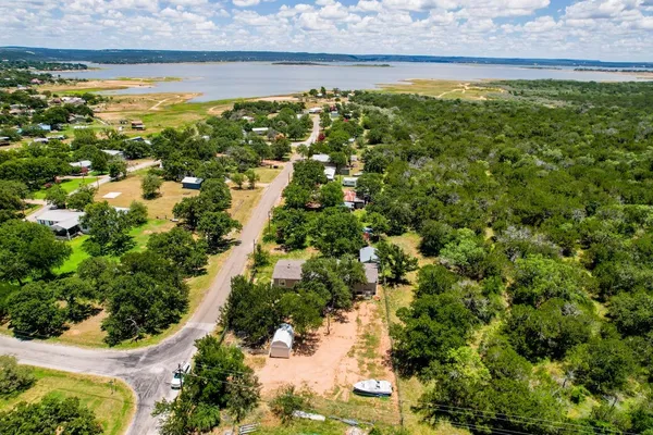 a view of a yard with an outdoor space