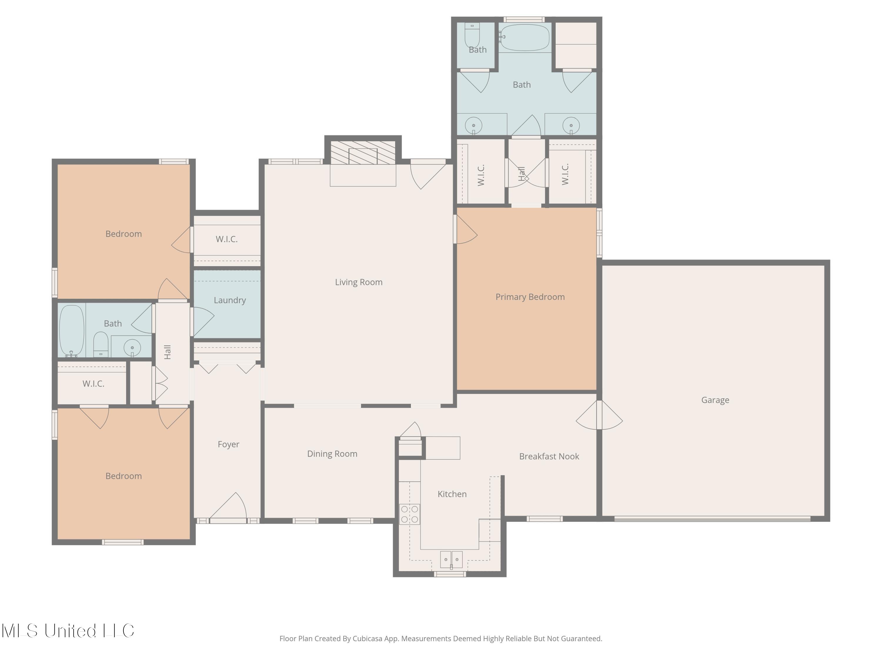 1038 West Oak Grove Road Hernando, MS 38632 - Photo 20 of 20 Floor Plan