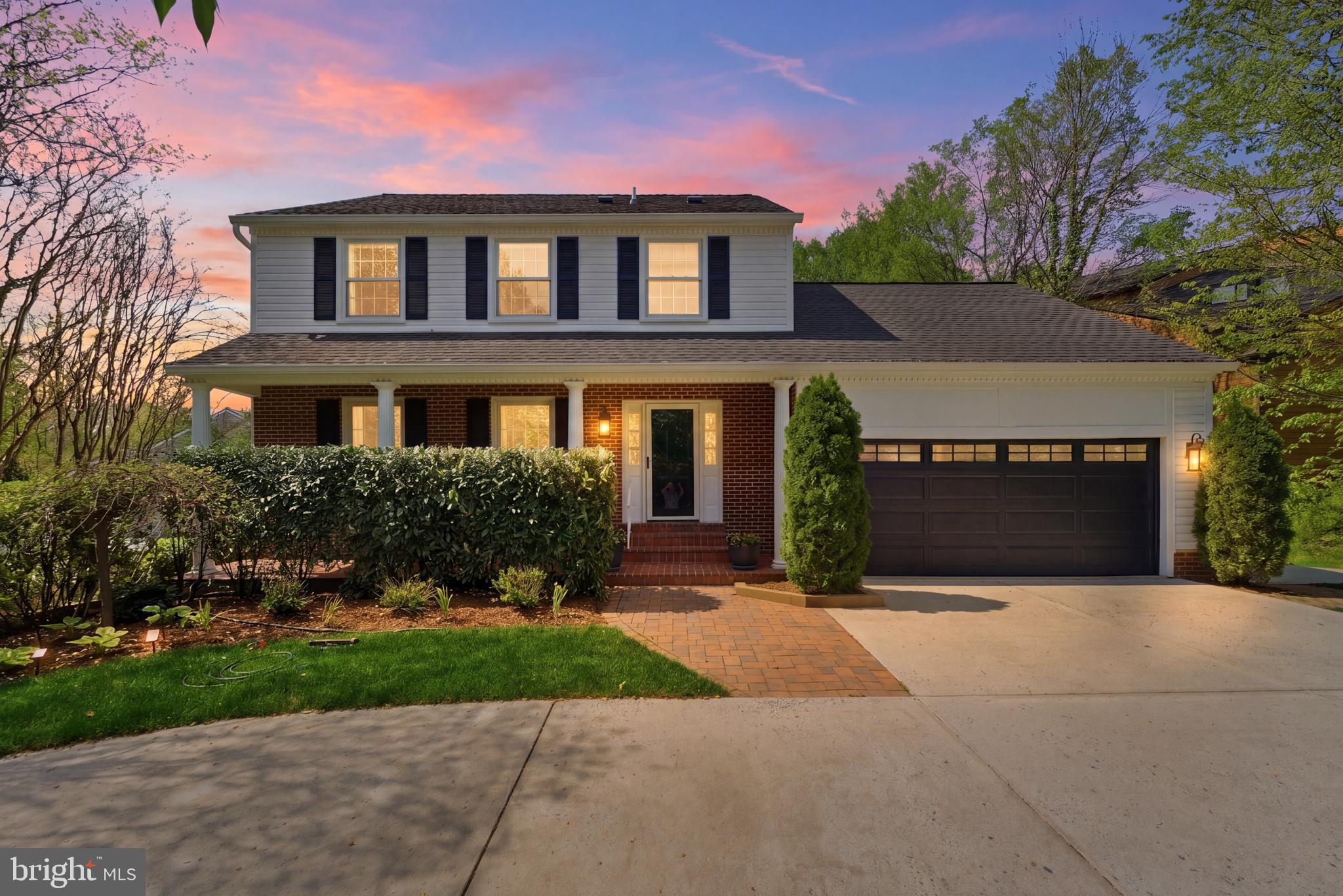 6445 Linway Terrace McLean, VA 22101 - Photo 2 of 46 front view of a house with a yard