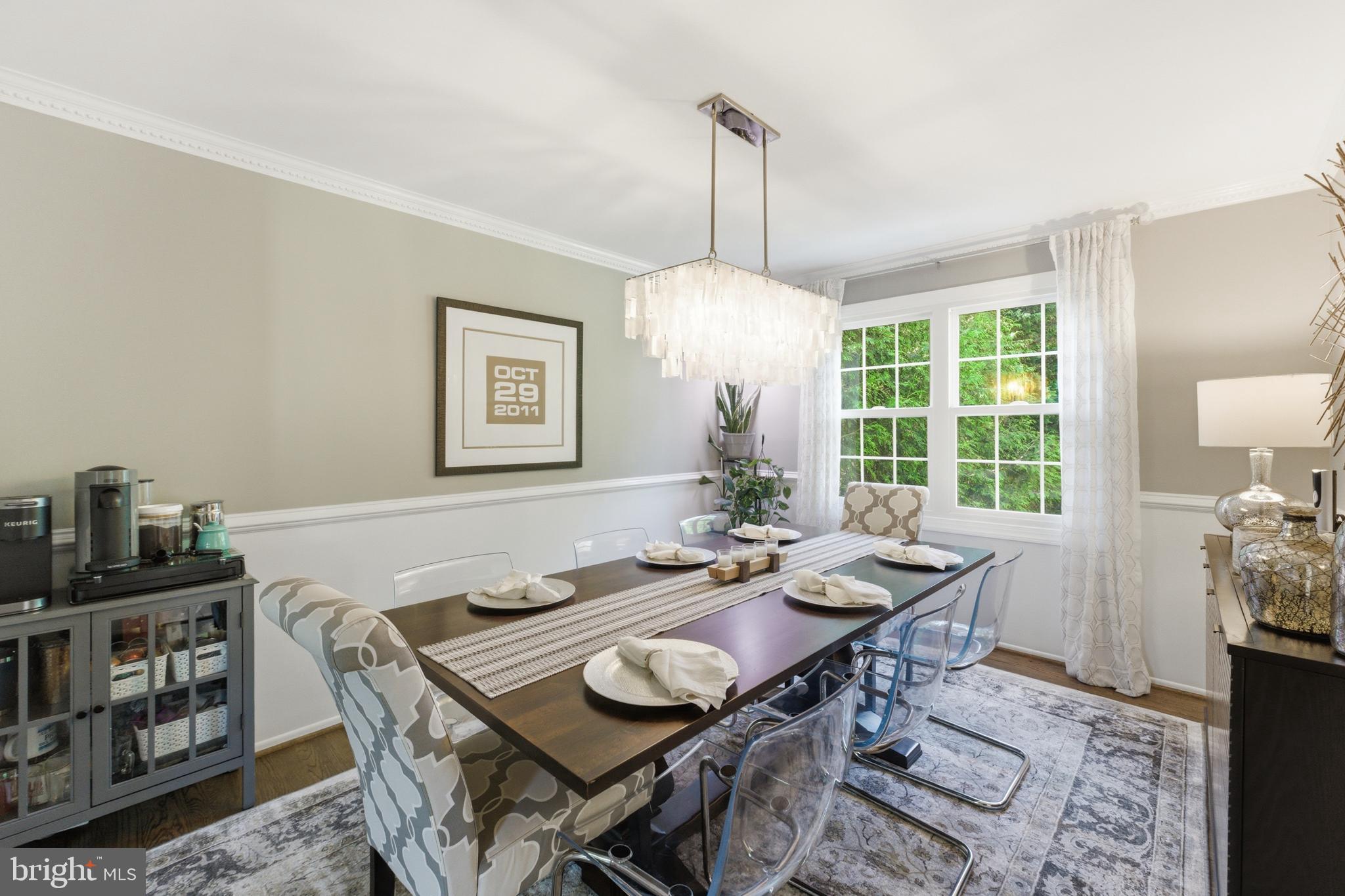 6445 Linway Terrace McLean, VA 22101 - Photo 10 of 46 a view of a dining room and livingroom view
