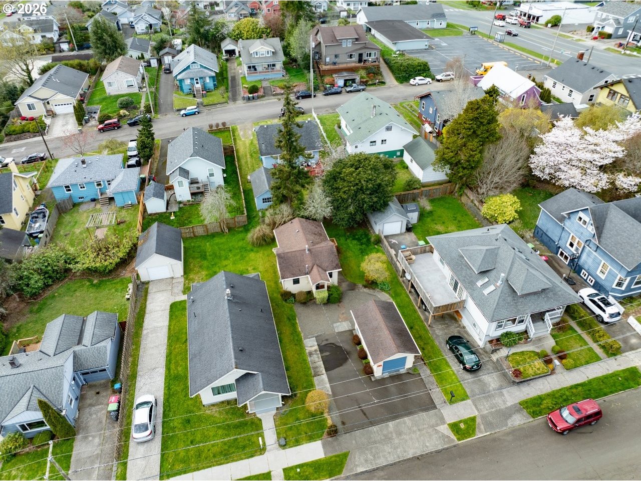 1449 9th Street Astoria, OR 97103 - Photo 19 of 20 an aerial view of residential houses with outdoor space