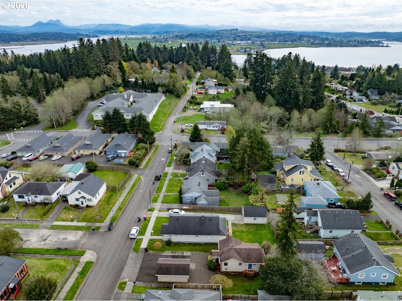 1449 9th Street Astoria, OR 97103 - Photo 20 of 20 an aerial view of multiple house