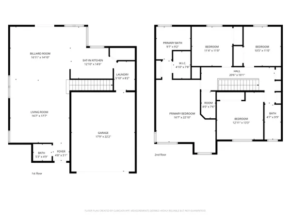 a picture of a floor plan
