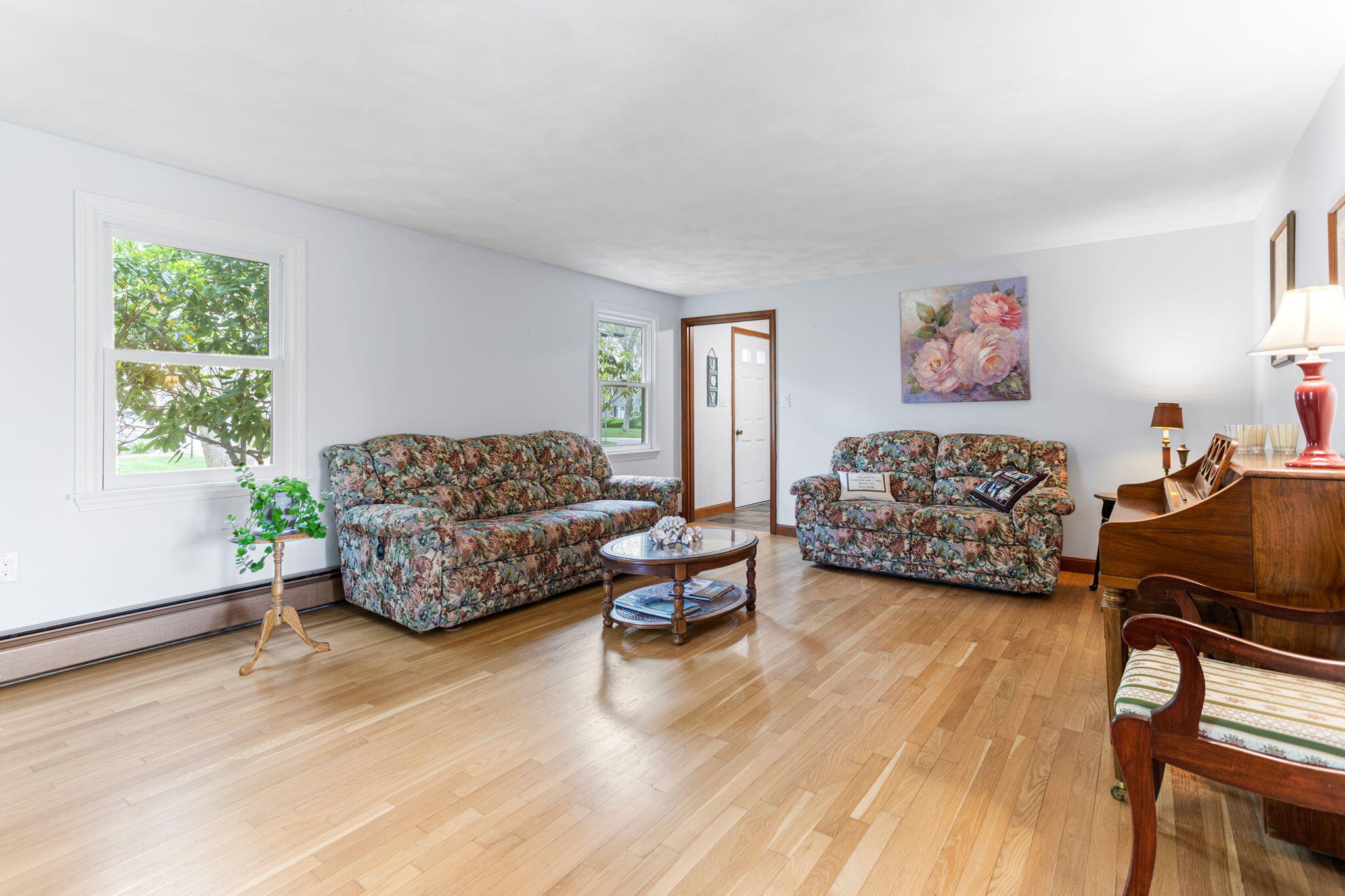 75 Lake Leaman Road Falmouth, MA 02540 - Photo 12 of 30 a living room with furniture and a window