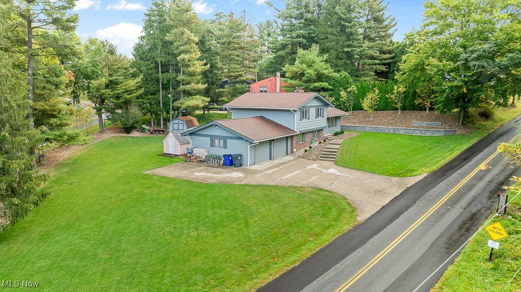 4910 Rootstown Road Ravenna, OH 44266 - Photo 44 of 50 Aerial view of home
