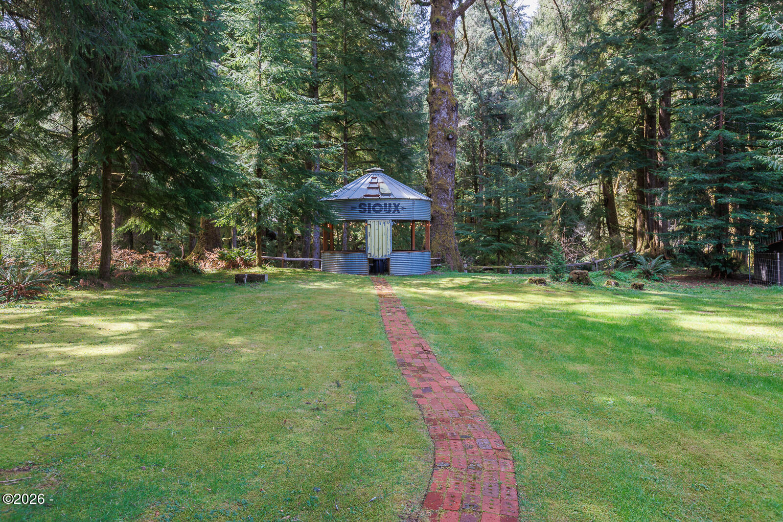 871 Old River Road Northeast Siletz, OR 97380 - Photo 52 of 86 Paths To Outdoor Gazebo with Water views