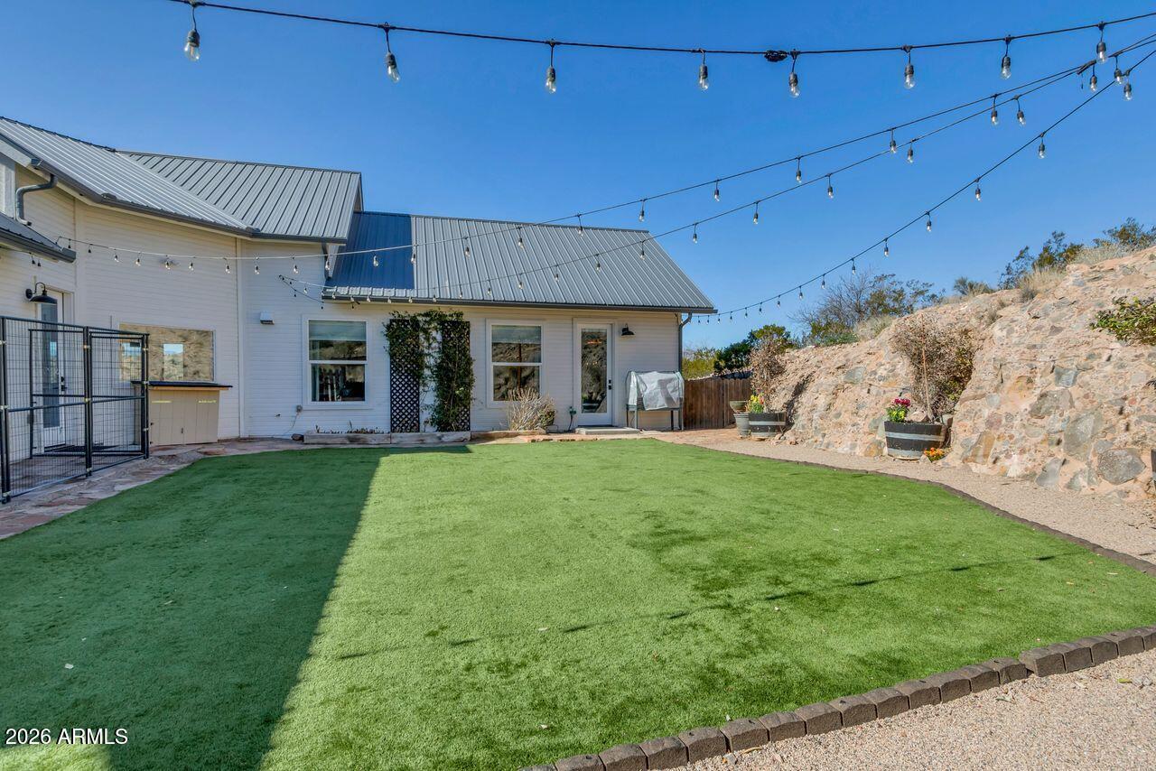 1605 North Page Springs Road Cornville, AZ 86325 - Photo 30 of 51 a view of a house with backyard and porch