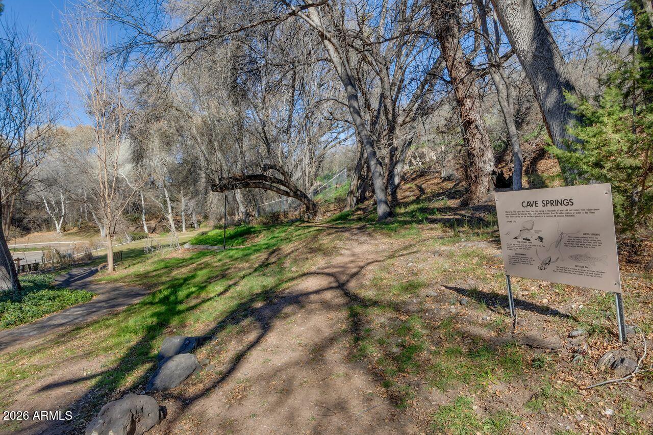 1605 North Page Springs Road Cornville, AZ 86325 - Photo 51 of 51 a backyard of a house with a yard and outdoor seating