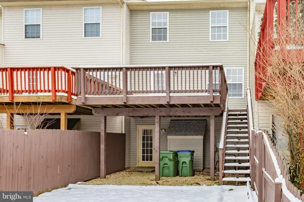 a view of a house with a balcony
