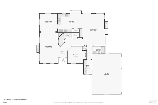 $1,725,000 | 1767 Embassy Circle, Livermore, CA 94550